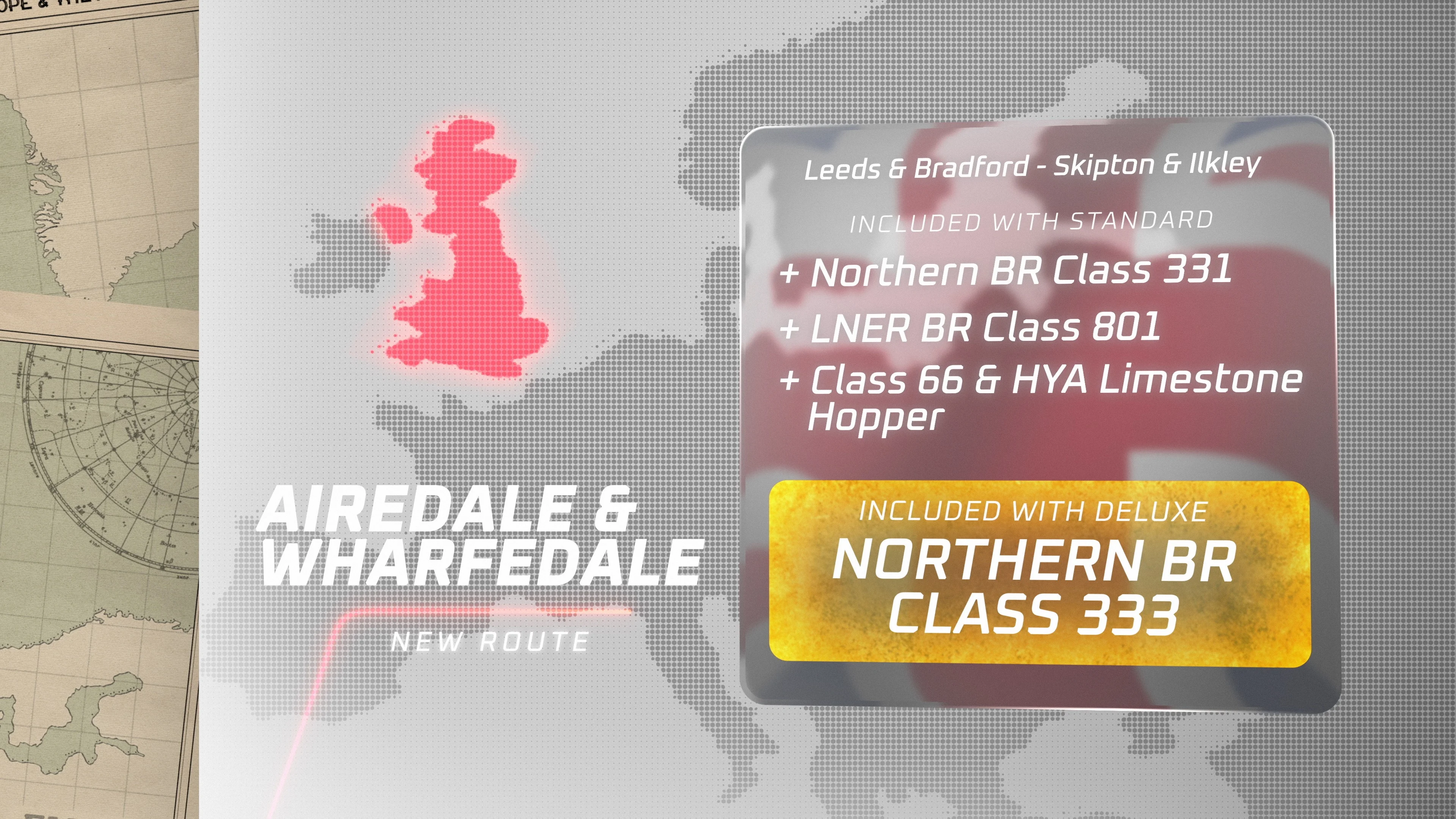 Airedale & Wharfedale Route Overview Map